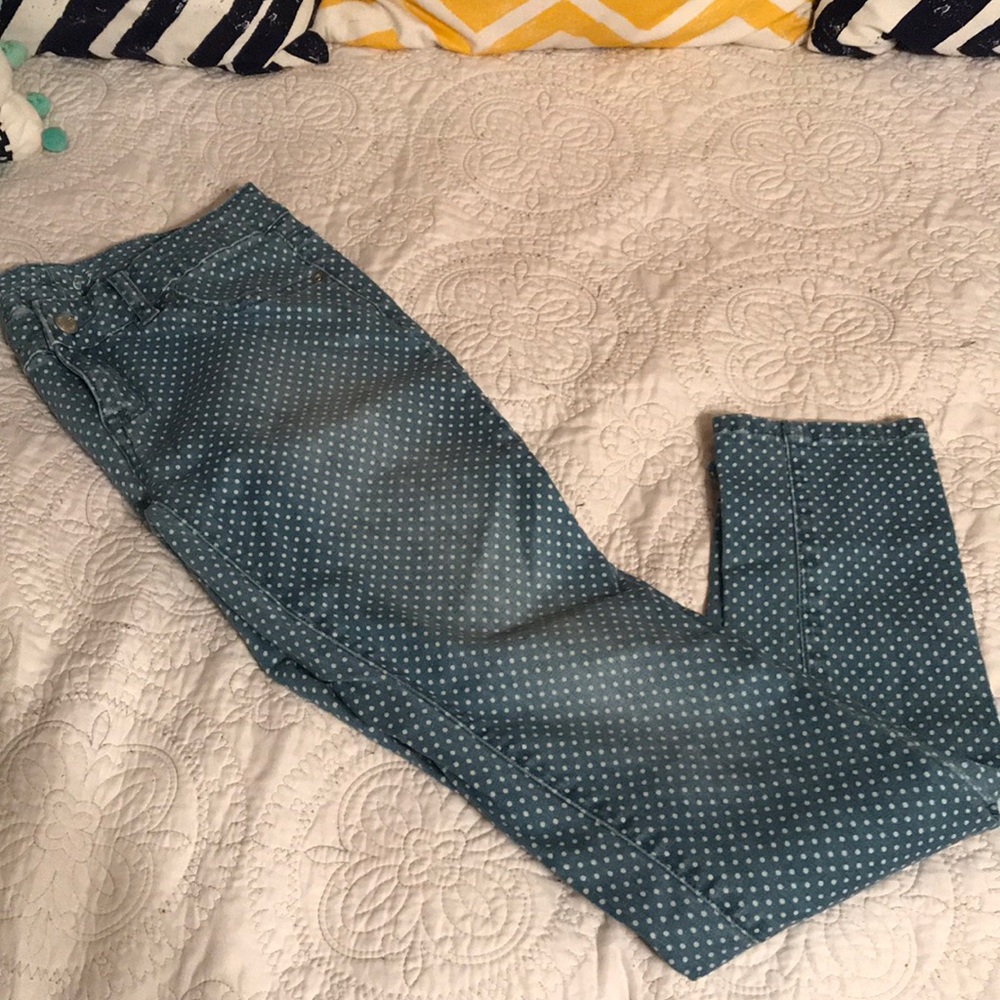 The Limited polka dot jeans size 4
